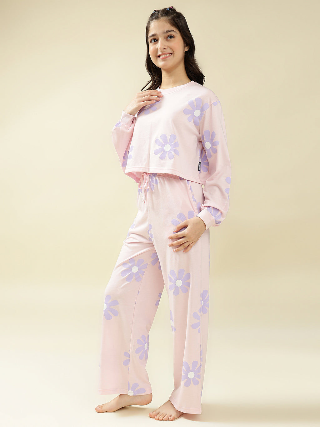 Lil Tomatoes Girls Cotton Night Suits
