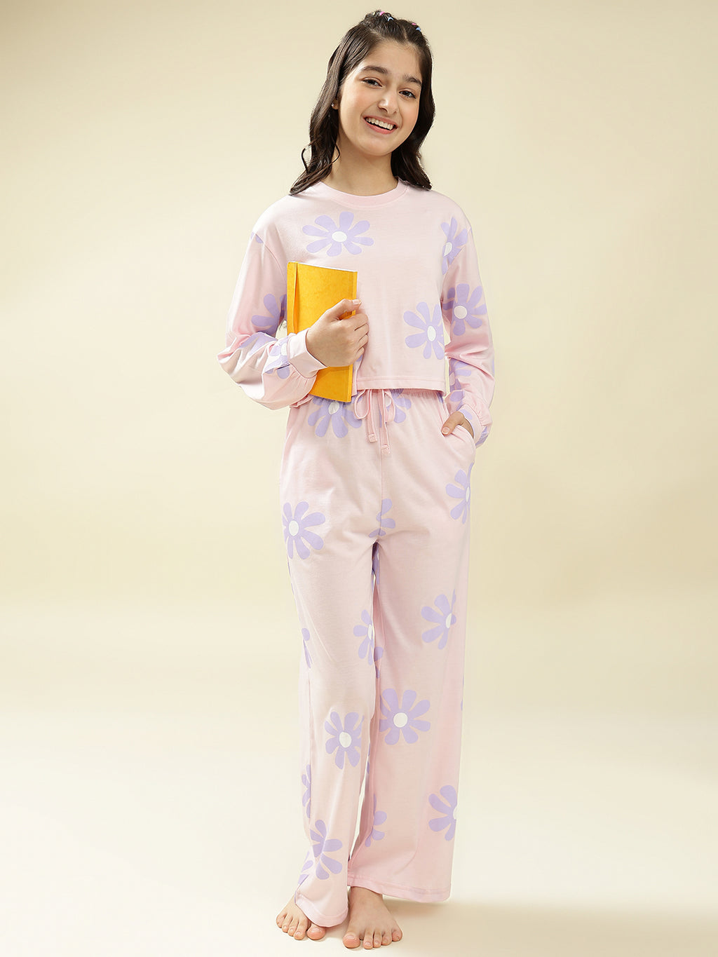 Lil Tomatoes Girls Cotton Night Suits