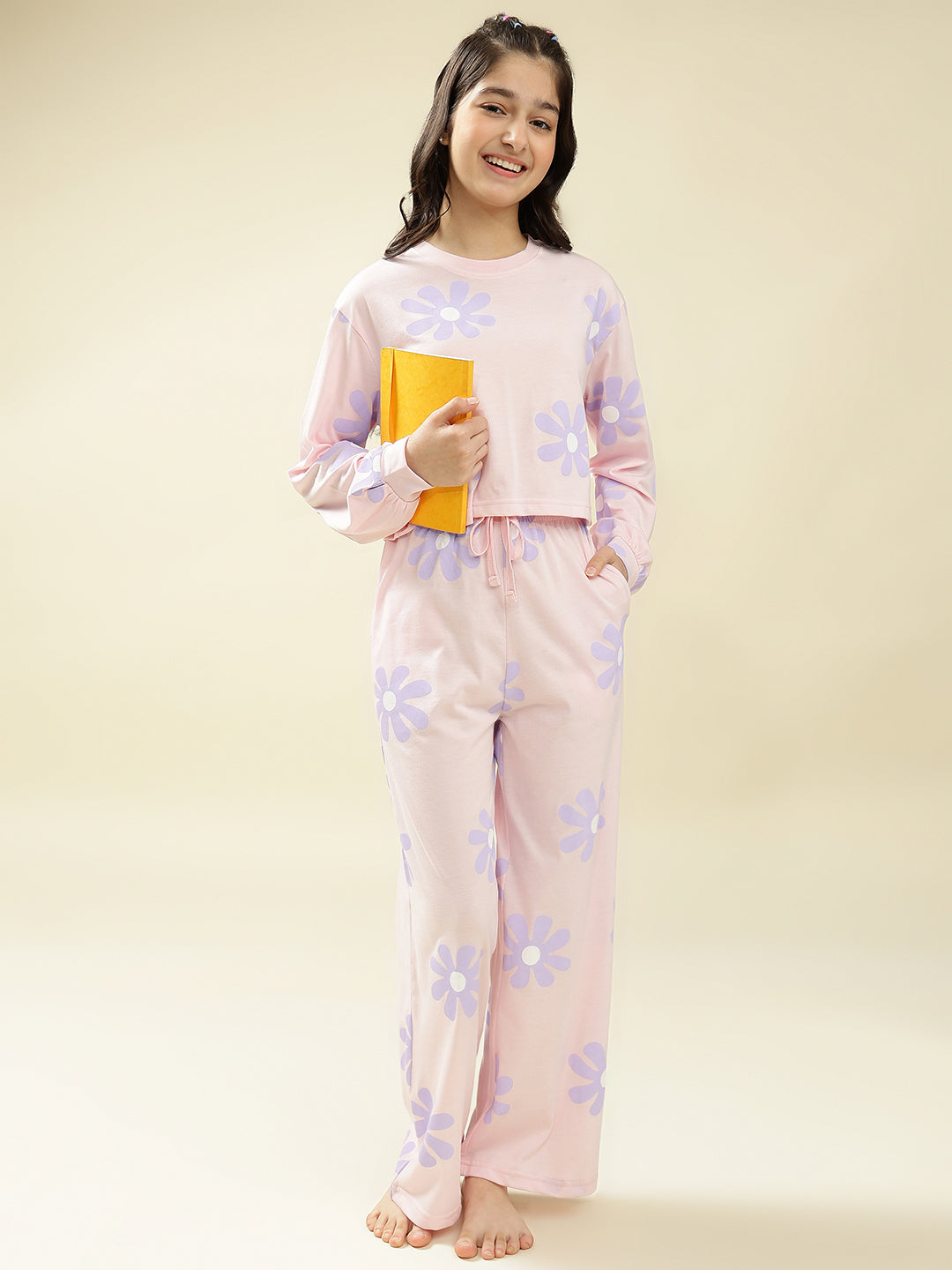 Lil Tomatoes Girls Cotton Night Suits