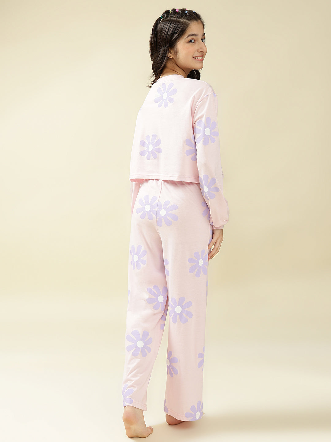 Lil Tomatoes Girls Cotton Night Suits