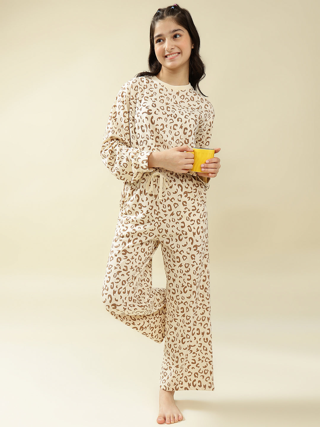 Lil Tomatoes Girls Cotton Night Suits