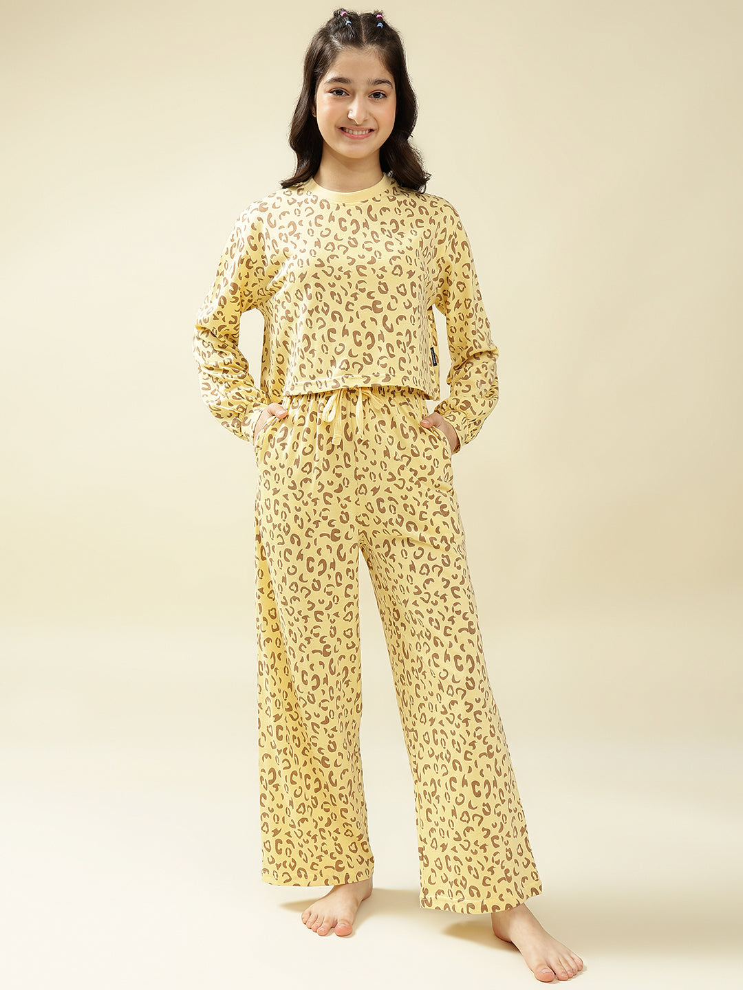 Lil Tomatoes Girls Cotton Night Suits
