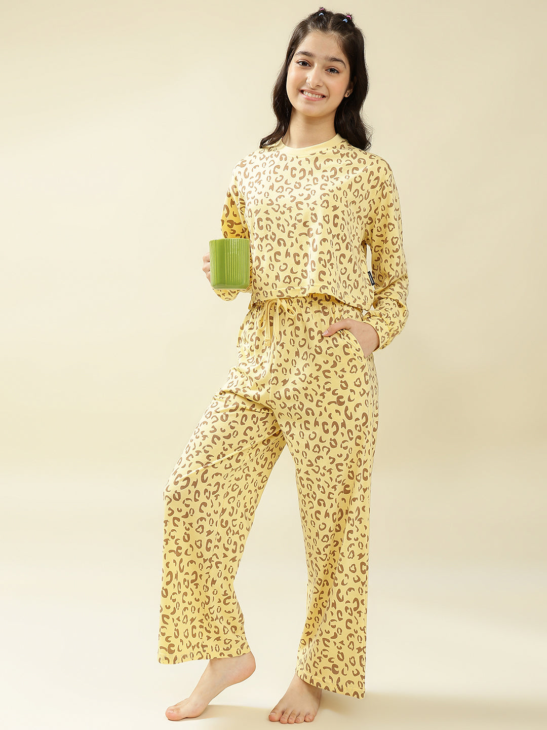 Lil Tomatoes Girls Cotton Night Suits