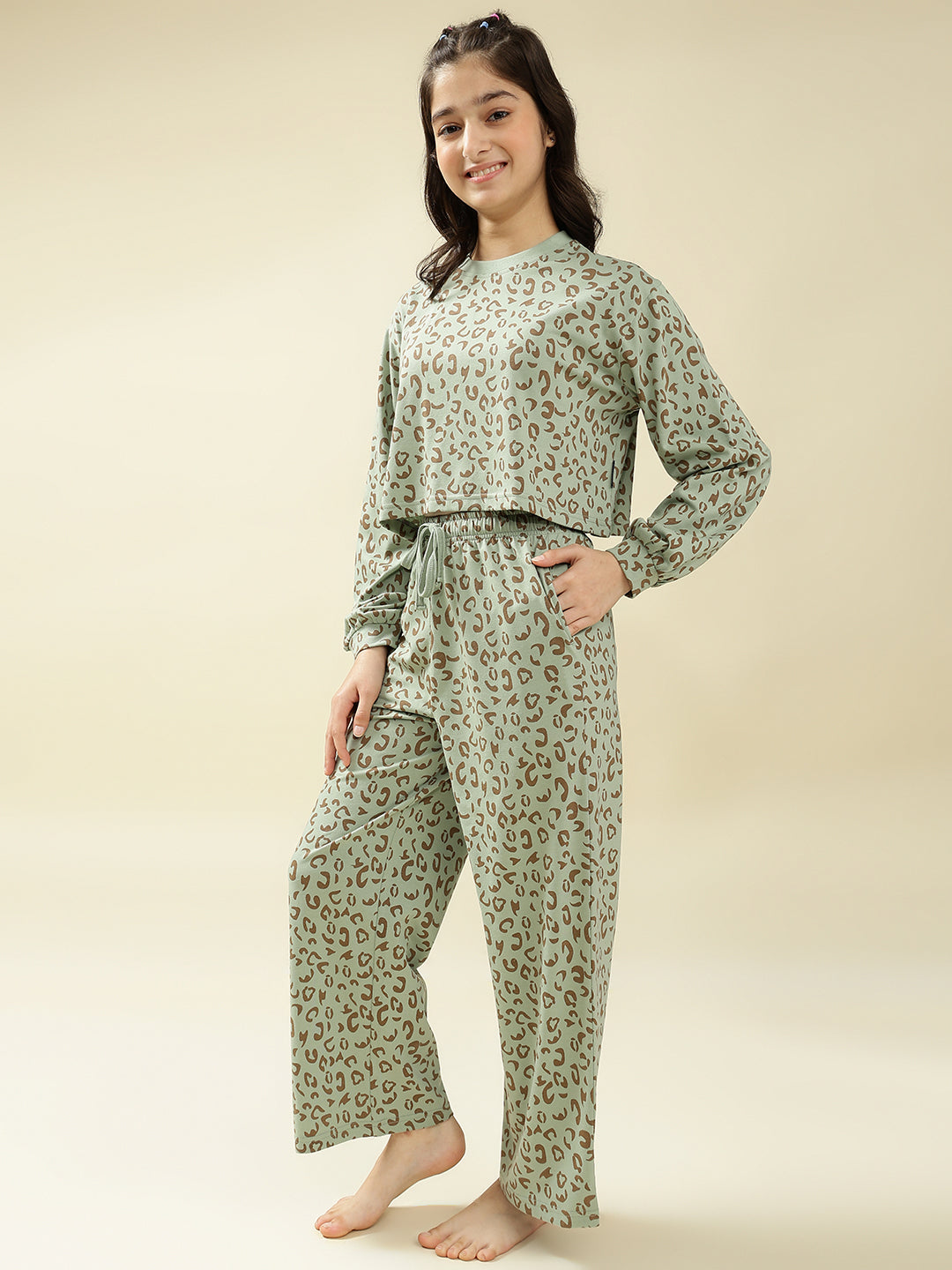 Lil Tomatoes Girls Cotton Night Suits