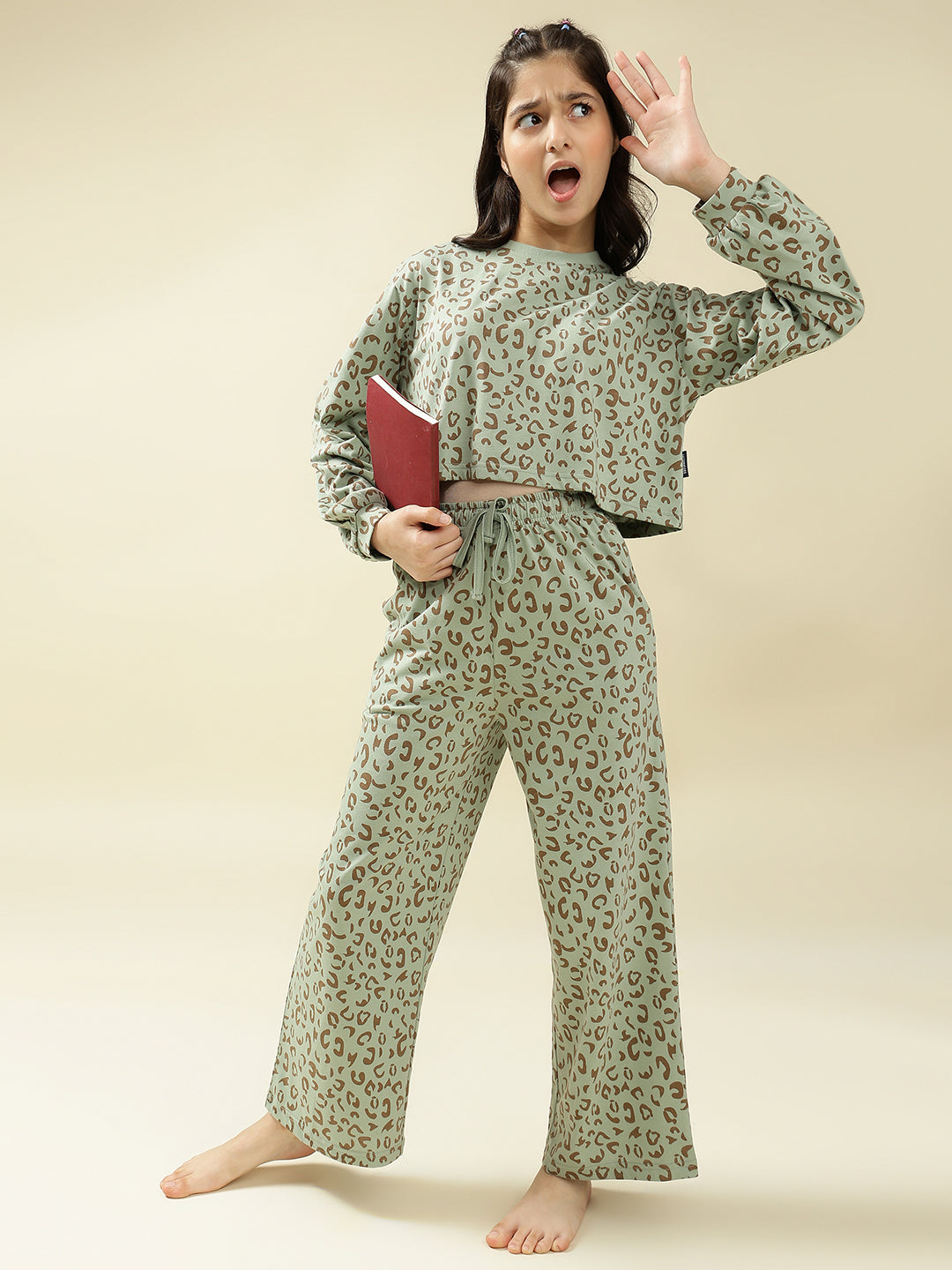 Lil Tomatoes Girls Cotton Night Suits