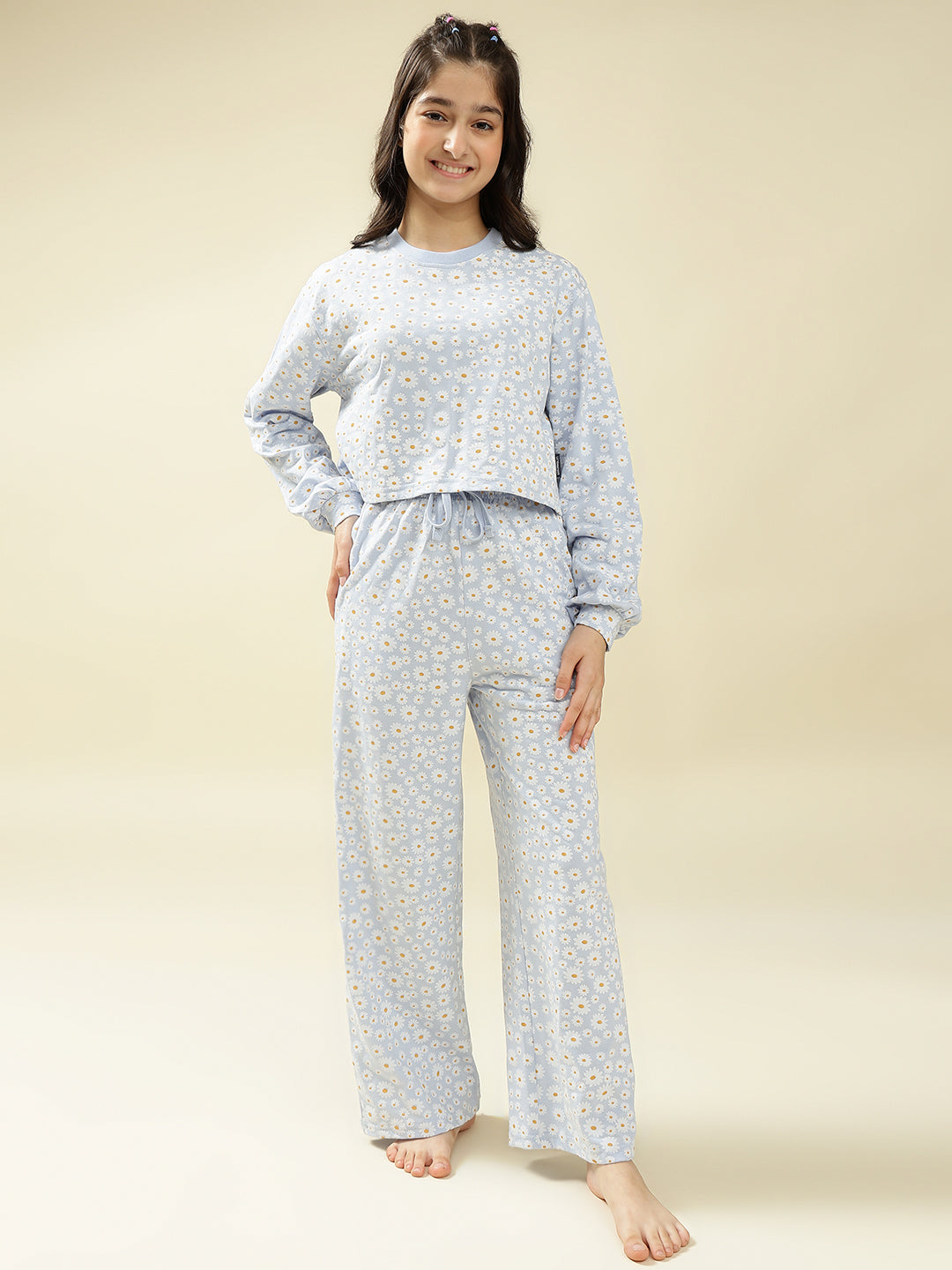 Lil Tomatoes Girls Cotton Night Suits