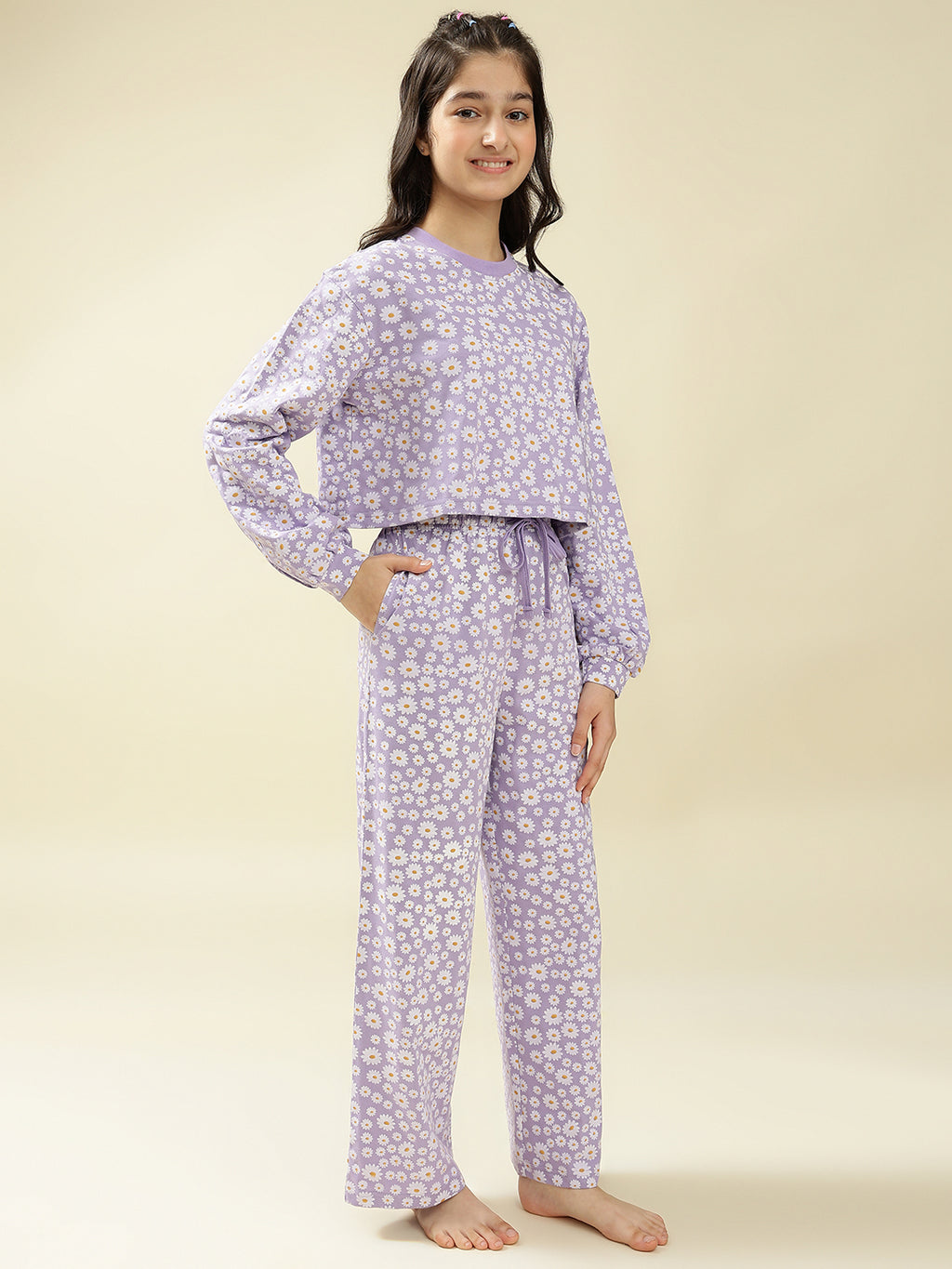 Lil Tomatoes Girls Cotton Night Suits