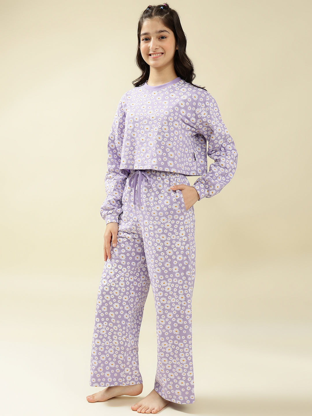 Lil Tomatoes Girls Cotton Night Suits