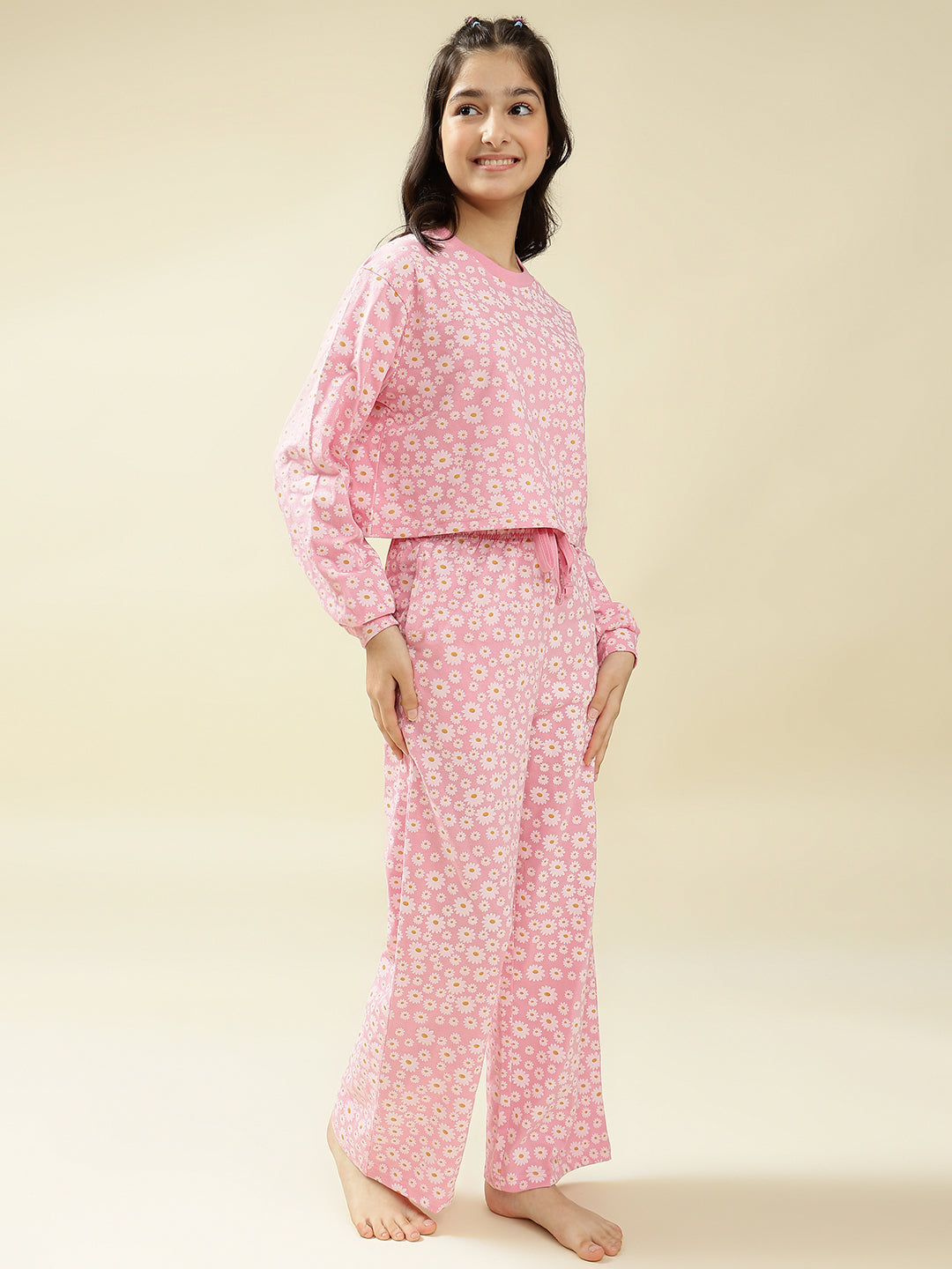 Lil Tomatoes Girls Cotton Night Suits
