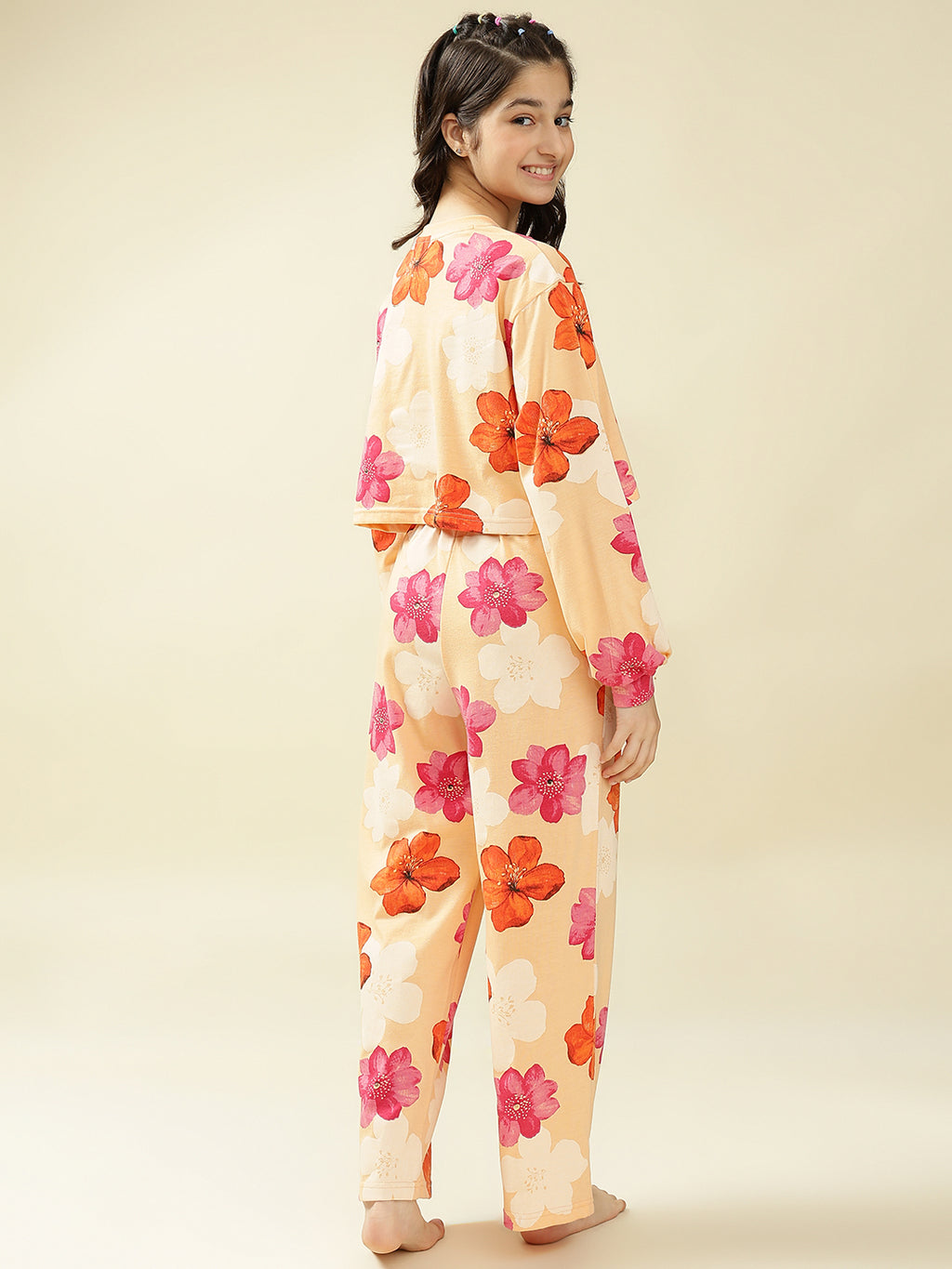 Lil Tomatoes Girls Cotton Night Suits