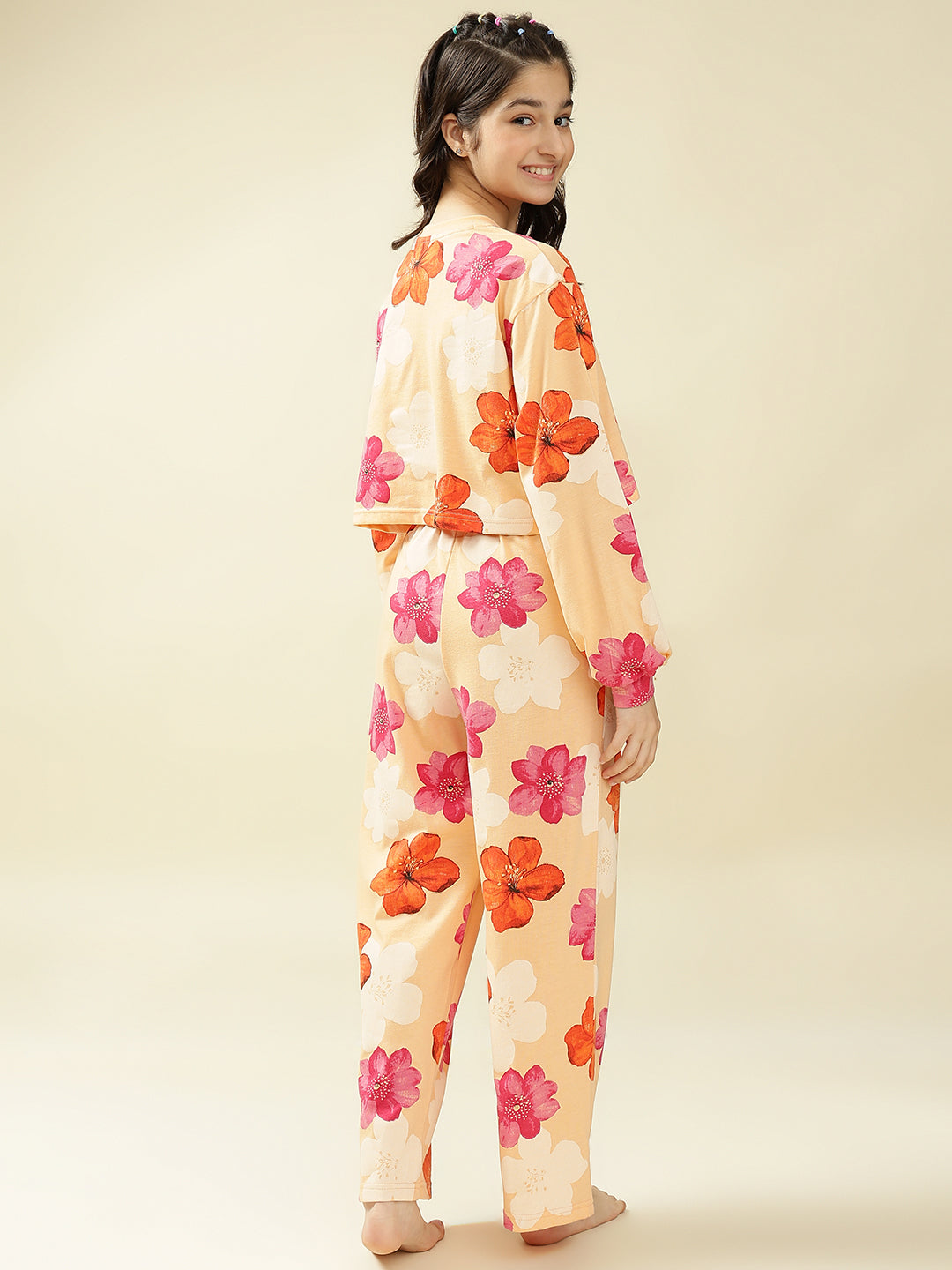Lil Tomatoes Girls Cotton Night Suits