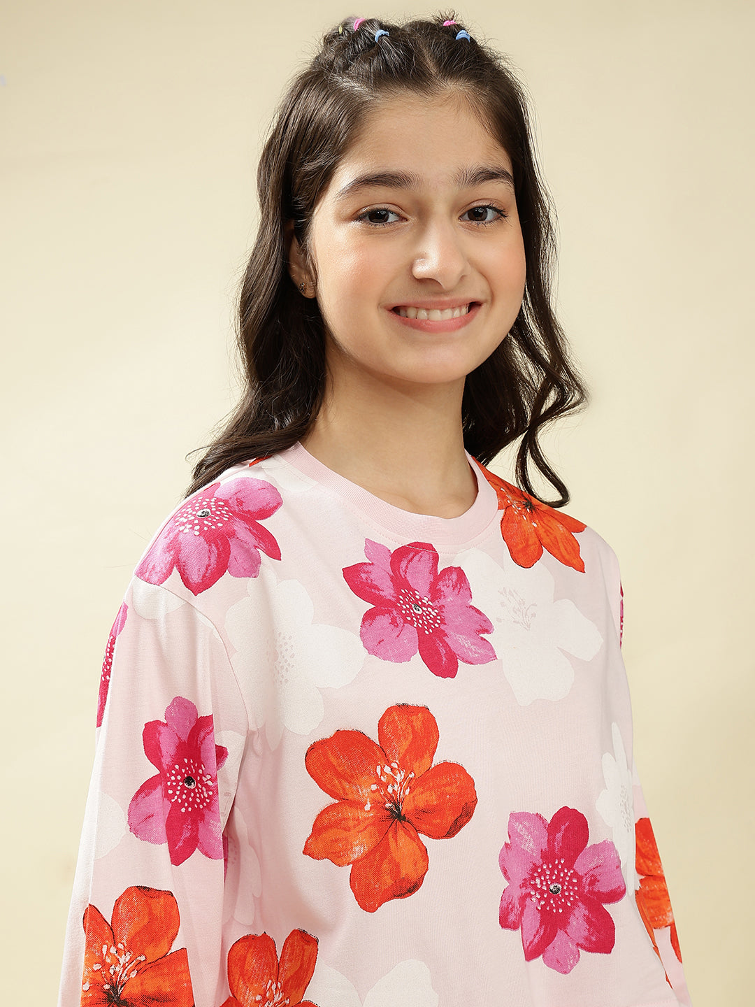 Lil Tomatoes Girls Cotton Night Suits