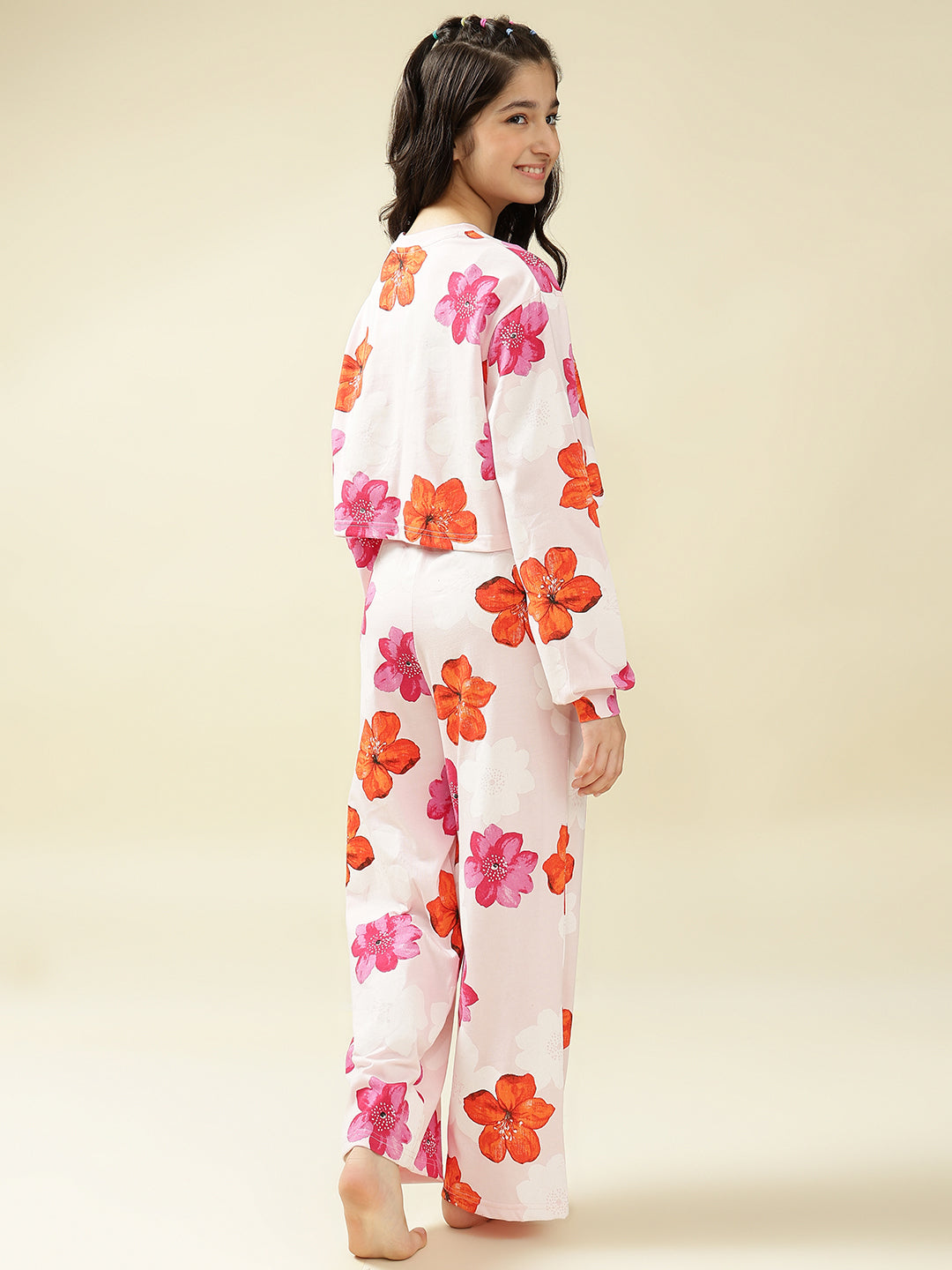 Lil Tomatoes Girls Cotton Night Suits