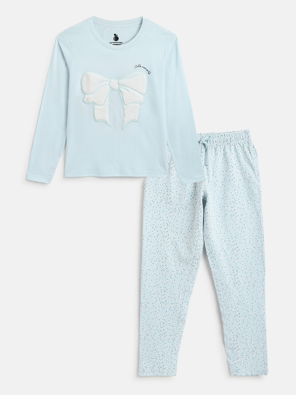 Lil Tomatoes Girls Cotton Night Suits
