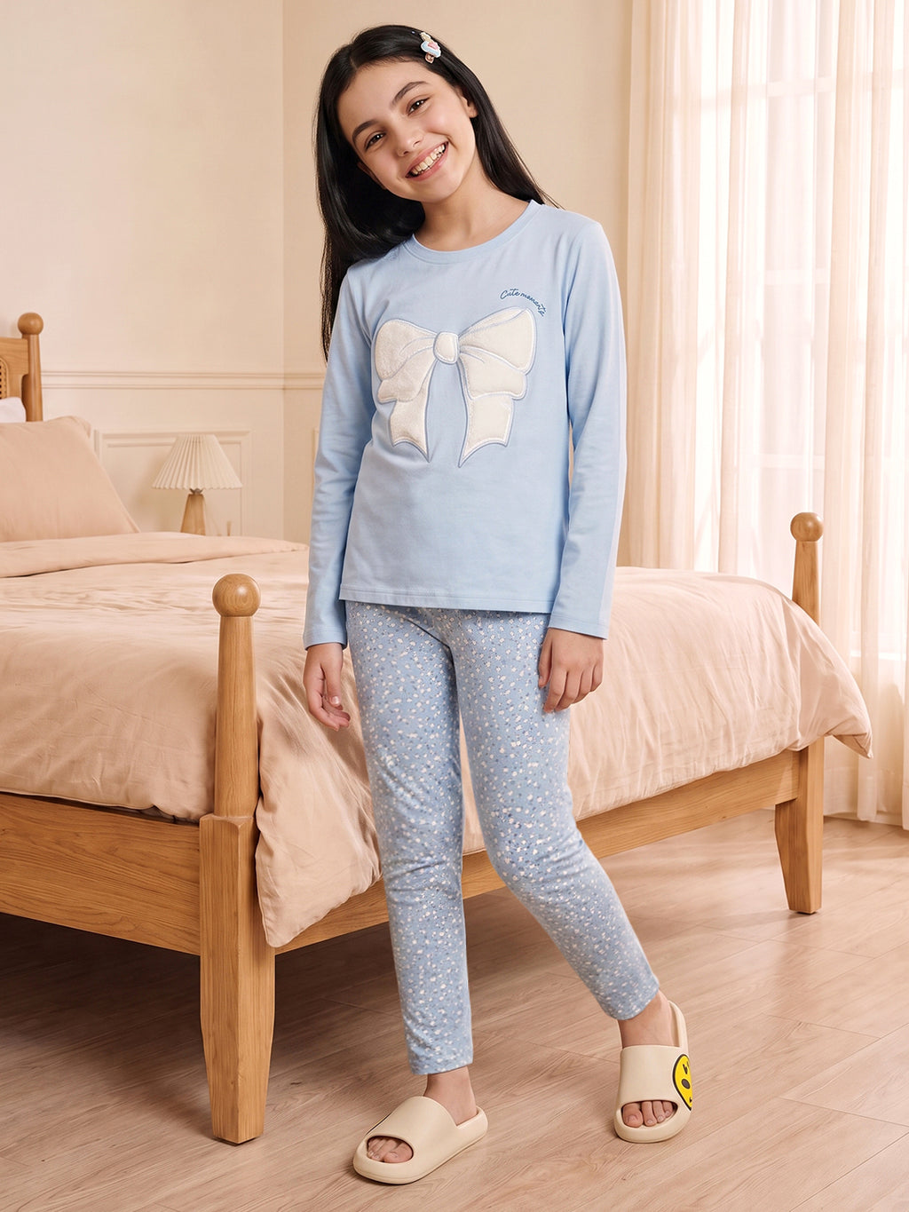 Lil Tomatoes Girls Cotton Night Suits