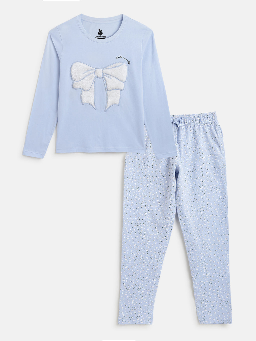 Lil Tomatoes Girls Cotton Night Suits