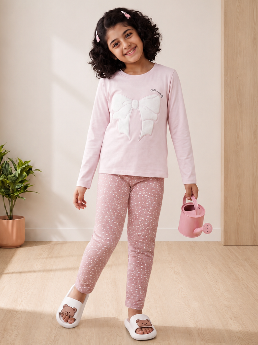 Lil Tomatoes Girls Cotton Night Suits