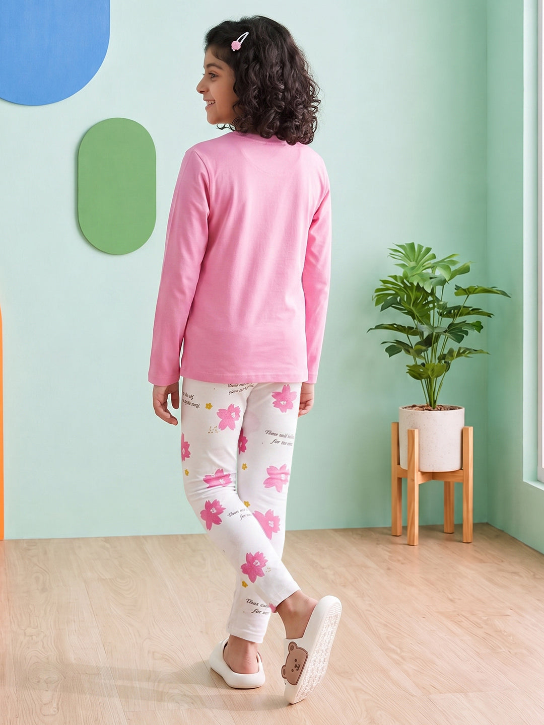 Lil Tomatoes Girls Cotton Night Suits