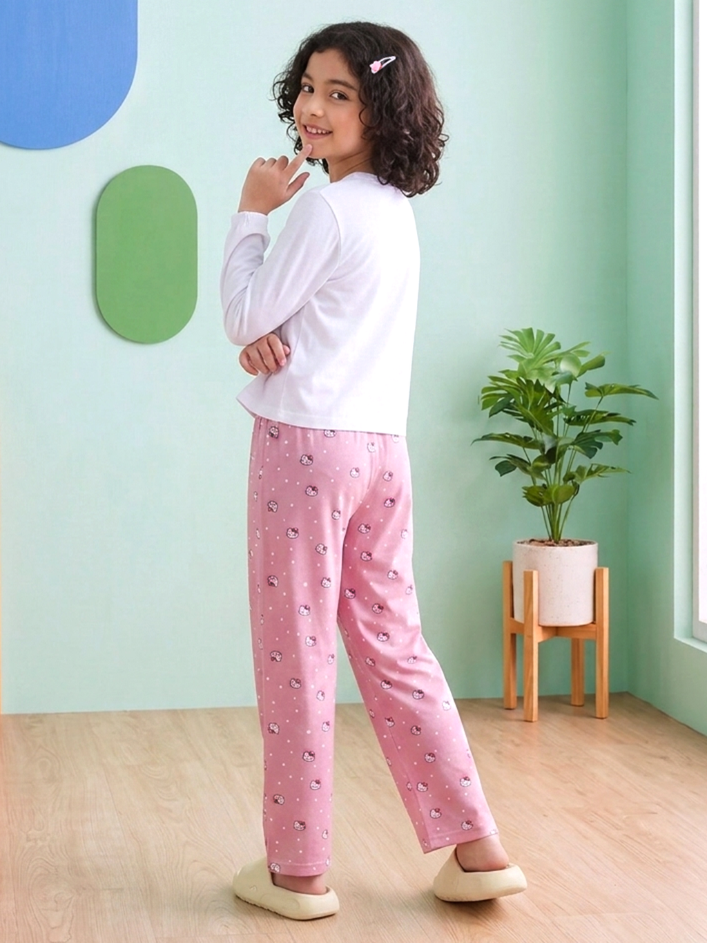 Lil Tomatoes Girls Cotton Night Suits