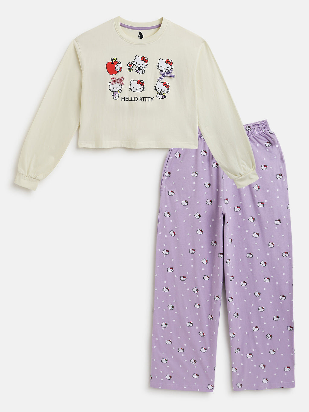Lil Tomatoes Girls Cotton Night Suits