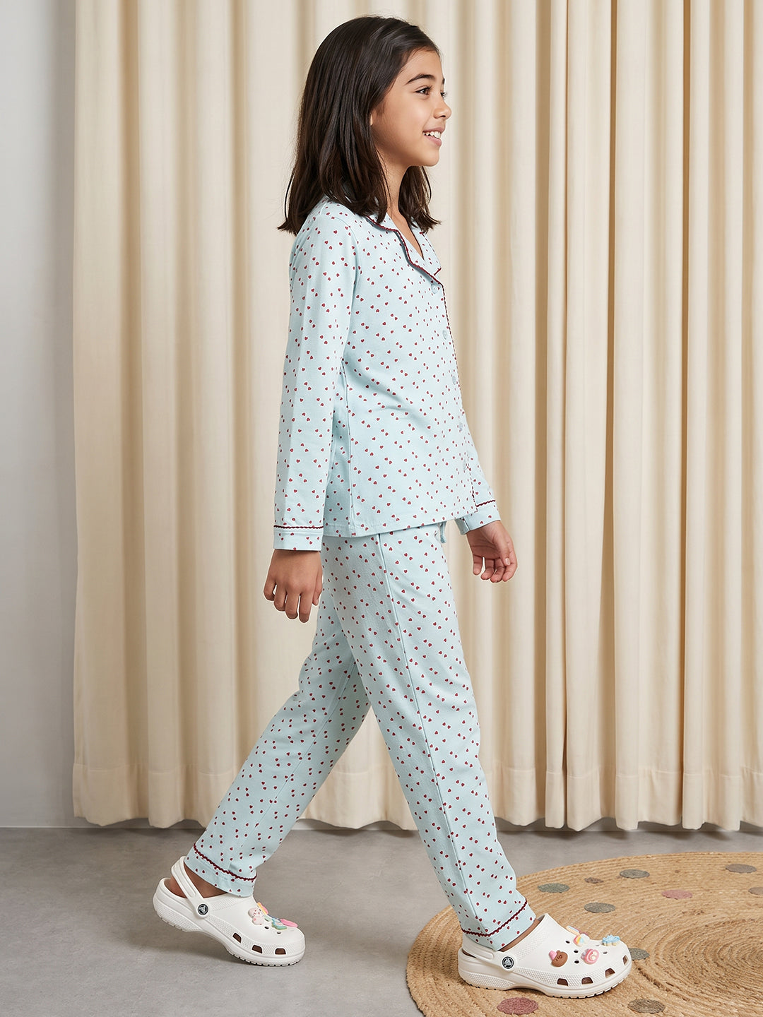 Lil Tomatoes Girls Cotton Night Suits