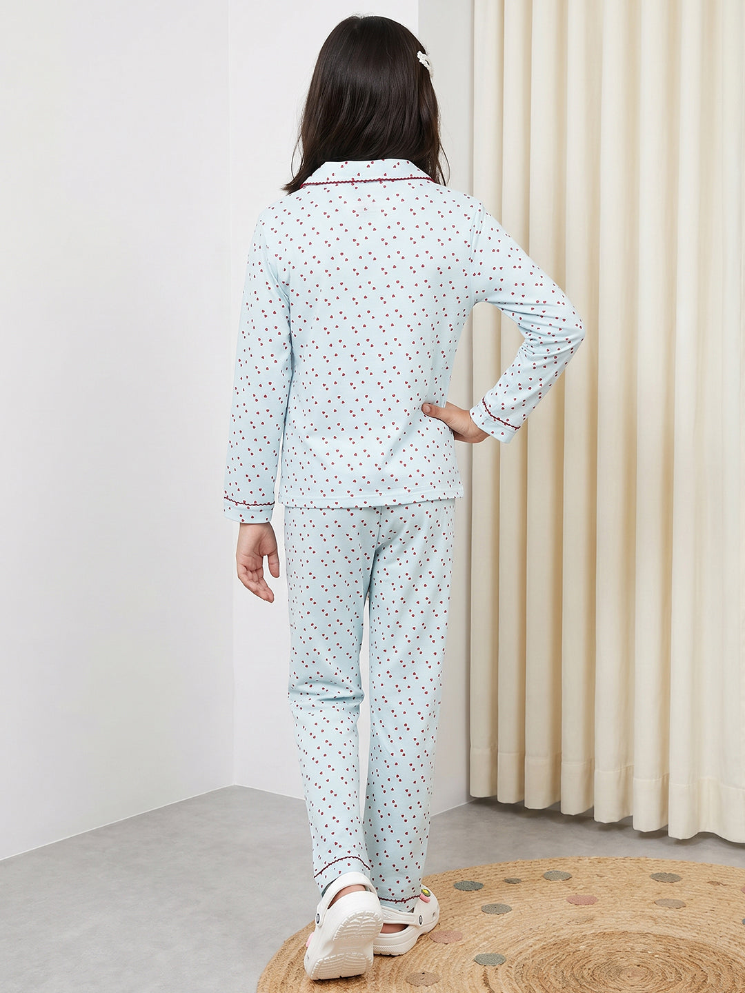 Lil Tomatoes Girls Cotton Night Suits