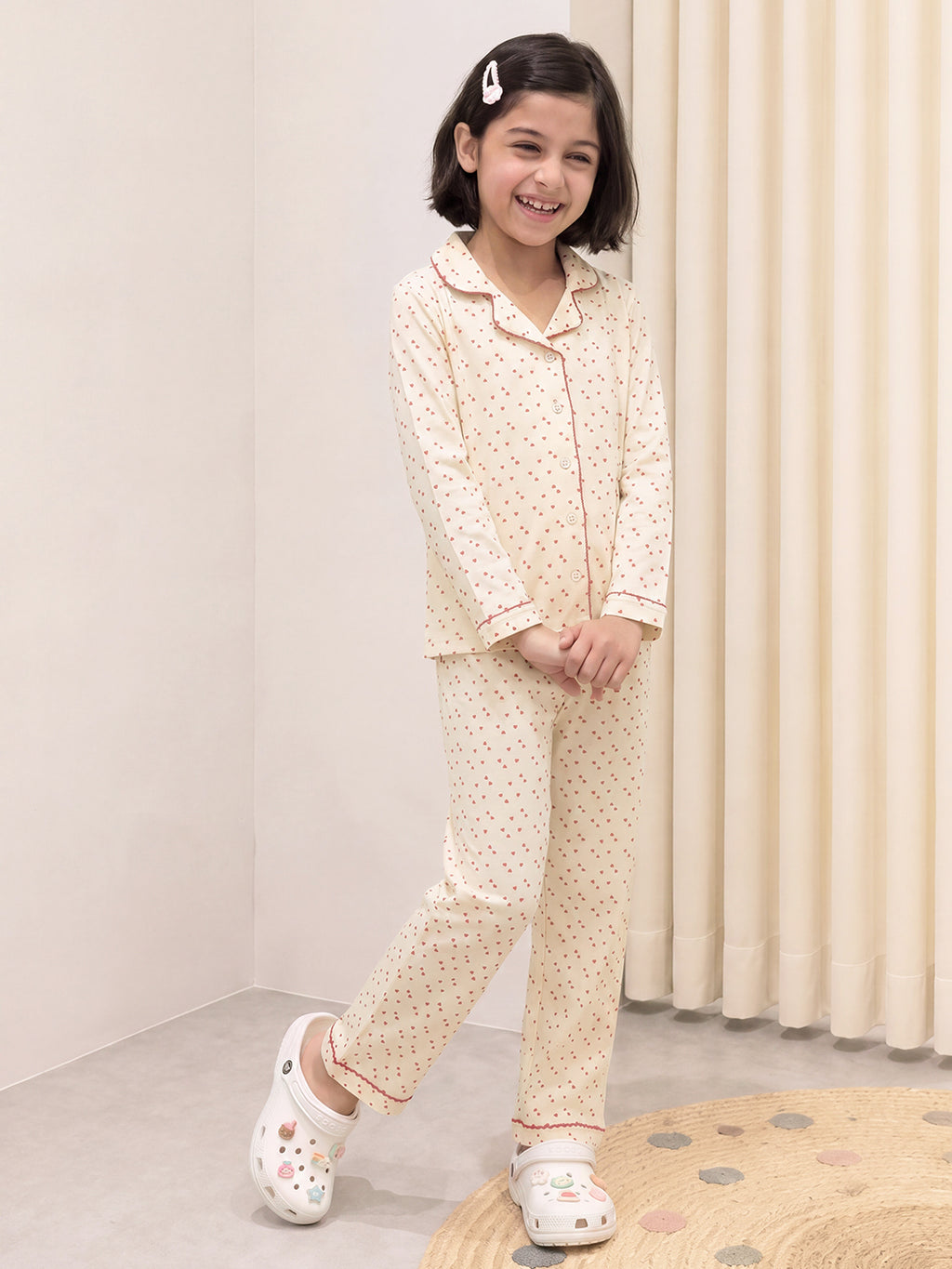 Lil Tomatoes Girls Cotton Night Suits