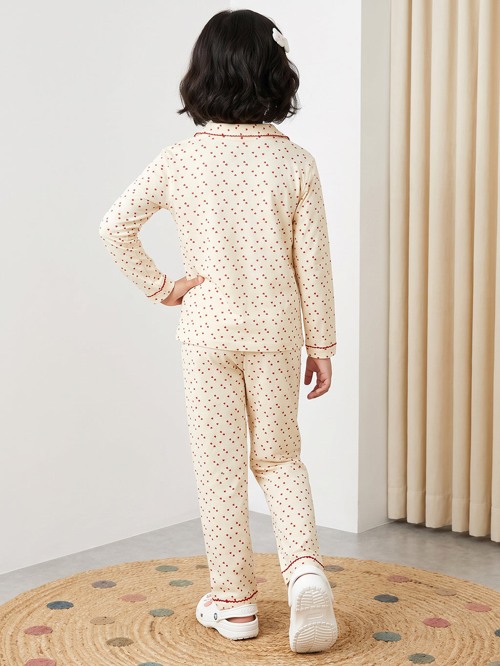 Lil Tomatoes Girls Cotton Night Suits