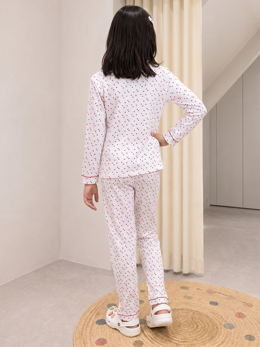 Lil Tomatoes Girls Cotton Night Suits