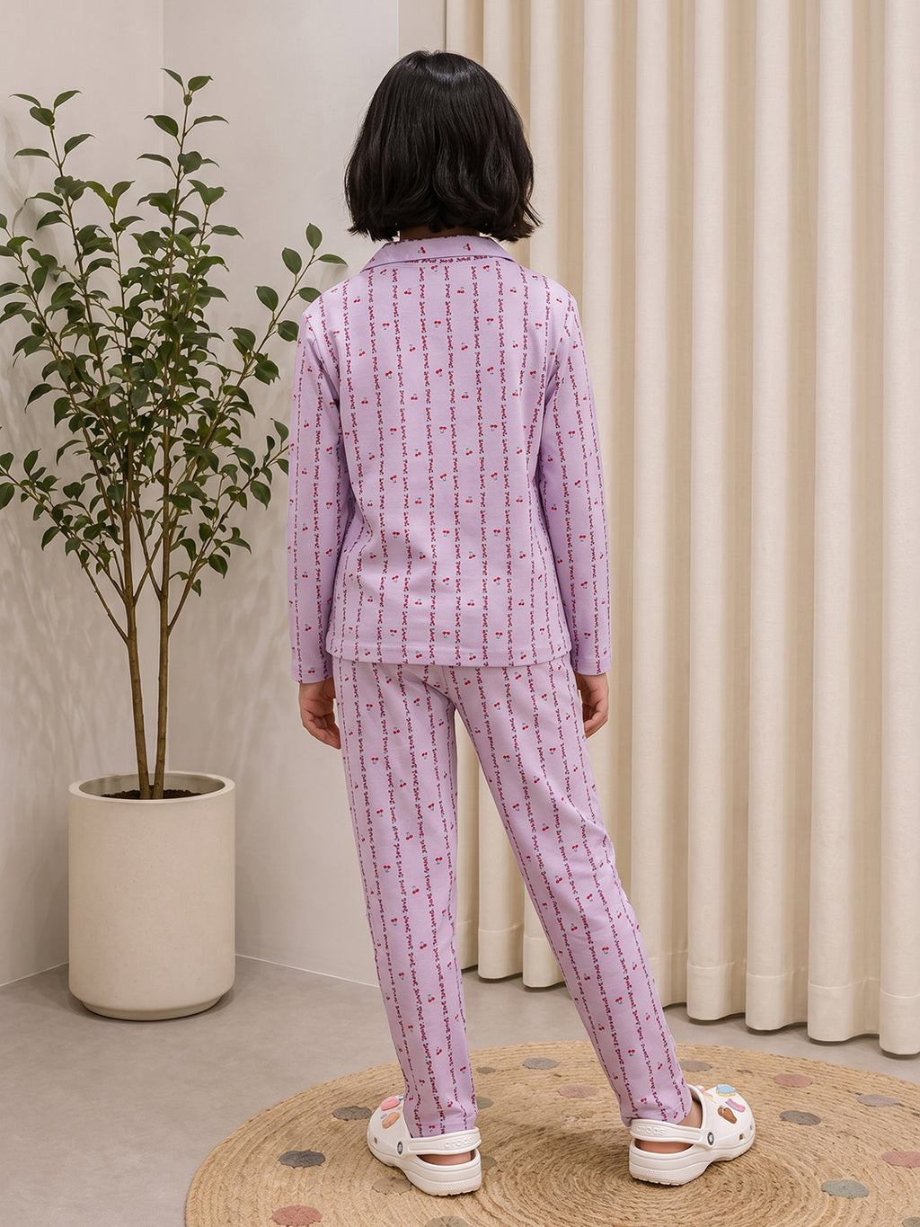 Lil Tomatoes Girls Cotton Night Suits