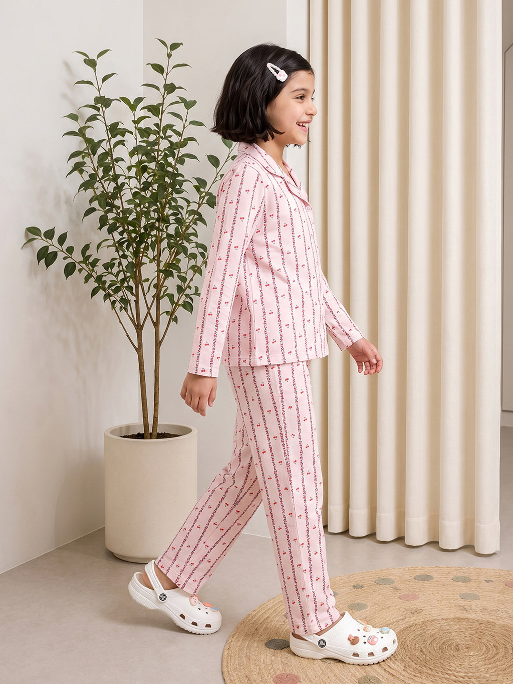 Lil Tomatoes Girls Cotton Night Suits