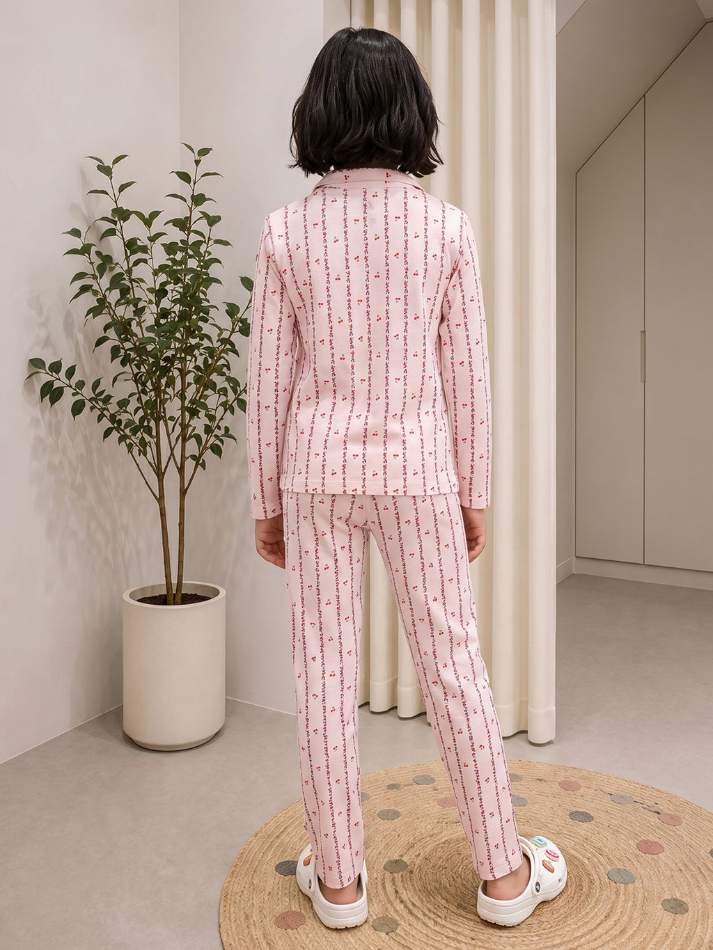 Lil Tomatoes Girls Cotton Night Suits
