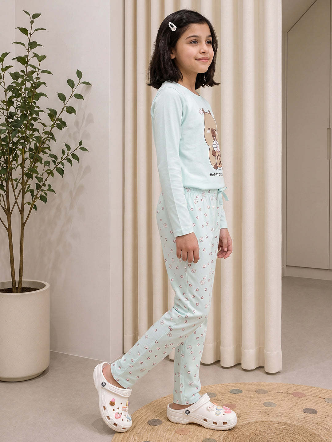 Lil Tomatoes Girls Cotton Night Suits