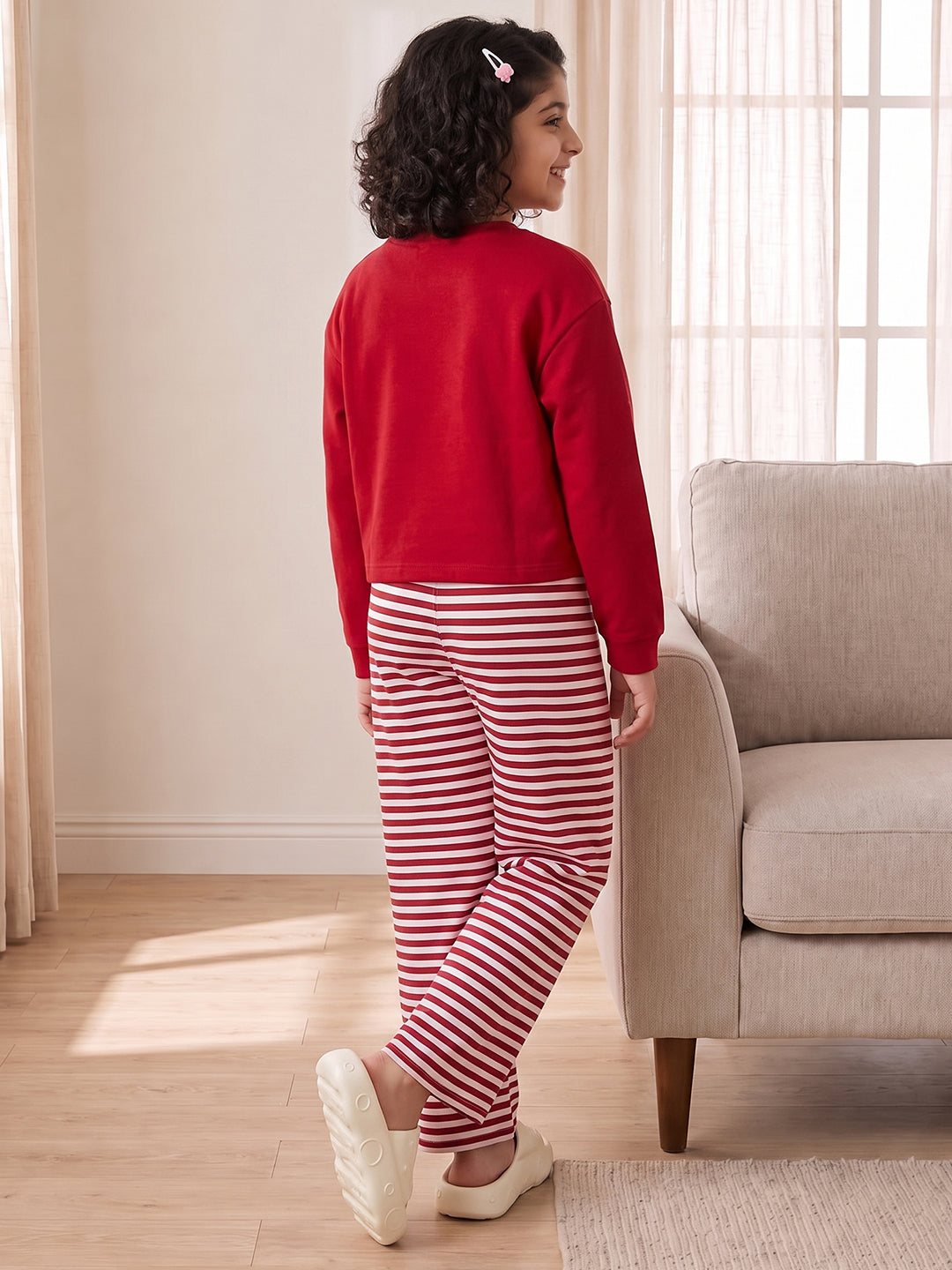 Lil Tomatoes Girls Cotton Night Suits