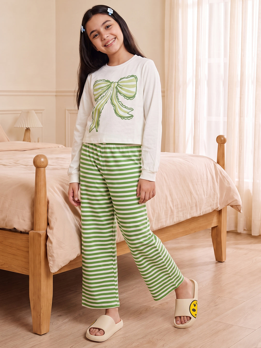 Lil Tomatoes Girls Cotton Night Suits
