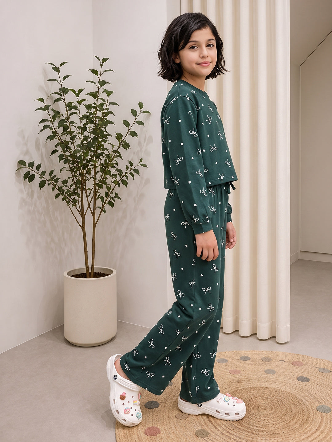 Lil Tomatoes Girls Cotton Night Suits