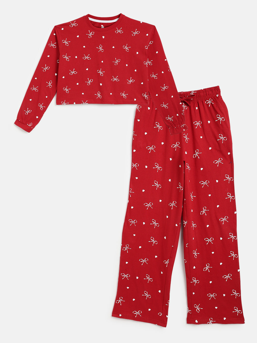 Lil Tomatoes Girls Cotton Night Suits