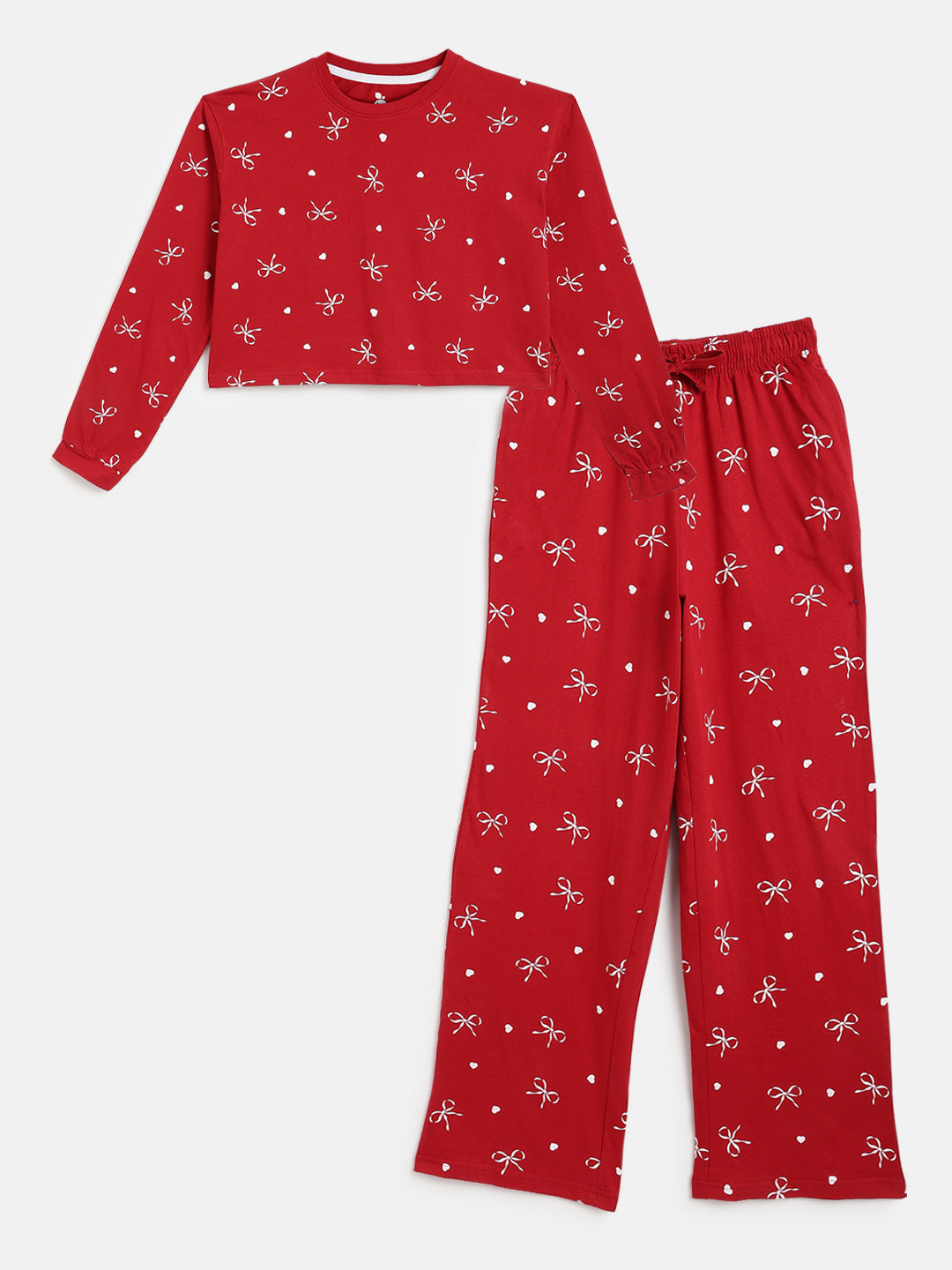 Lil Tomatoes Girls Cotton Night Suits