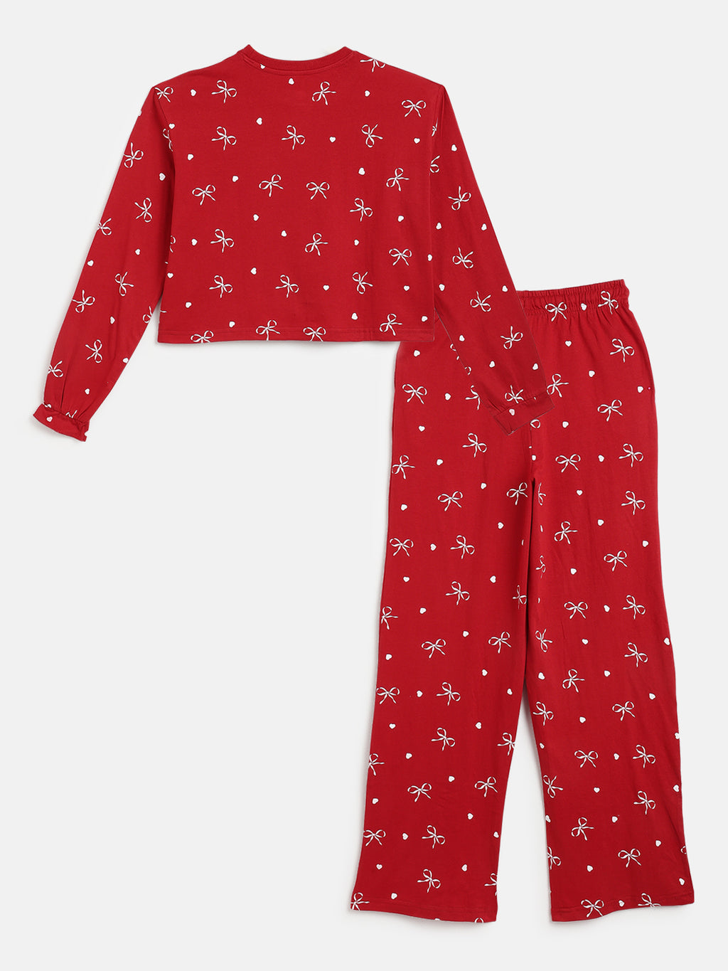 Lil Tomatoes Girls Cotton Night Suits
