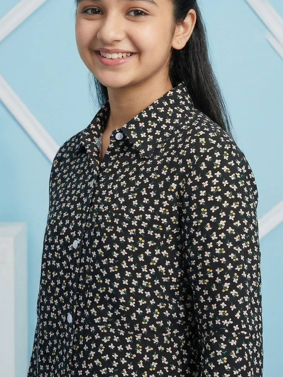 Lil Tomatoes Girls Cotton Shirt