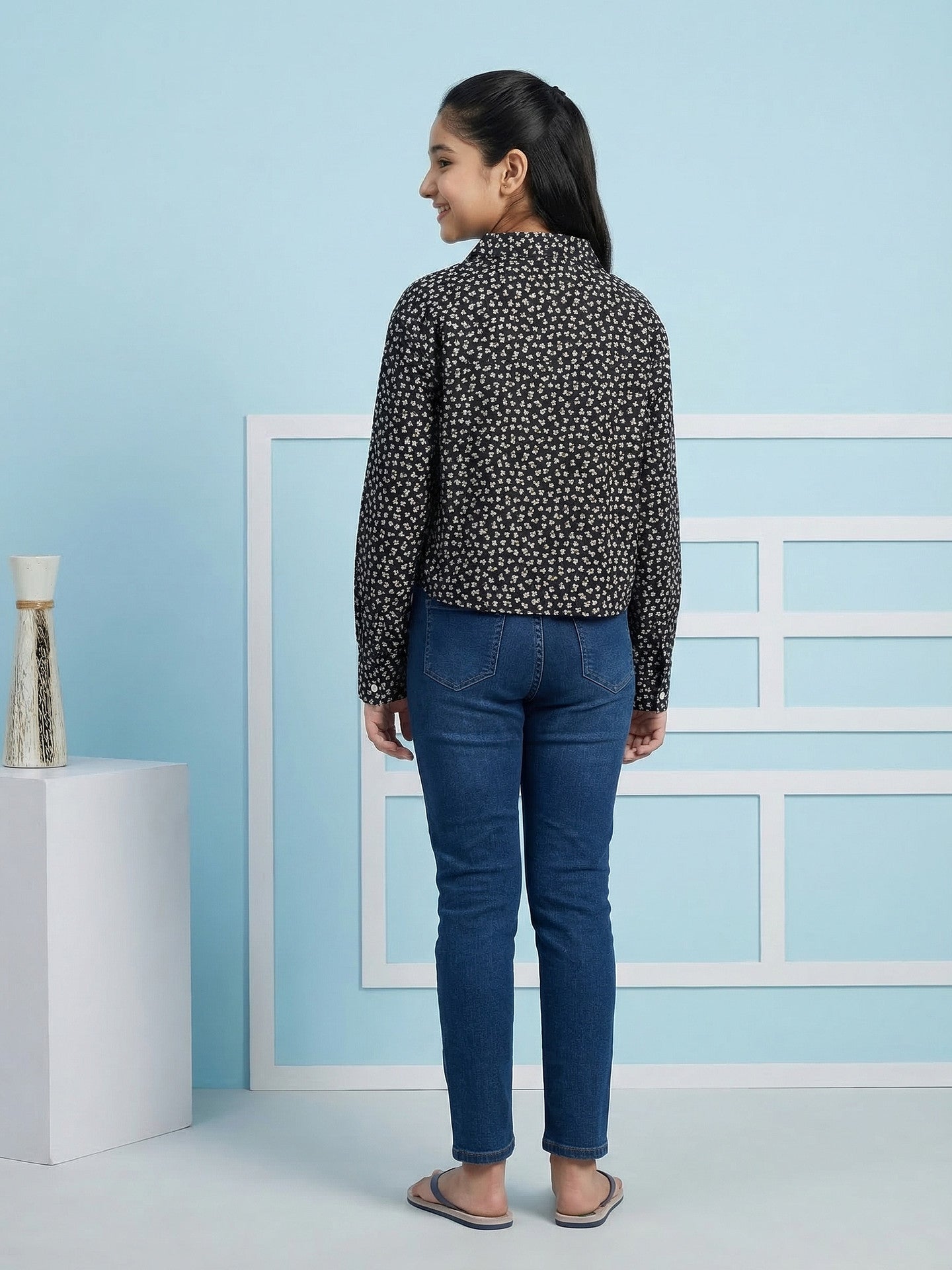 Lil Tomatoes Girls Cotton Shirt