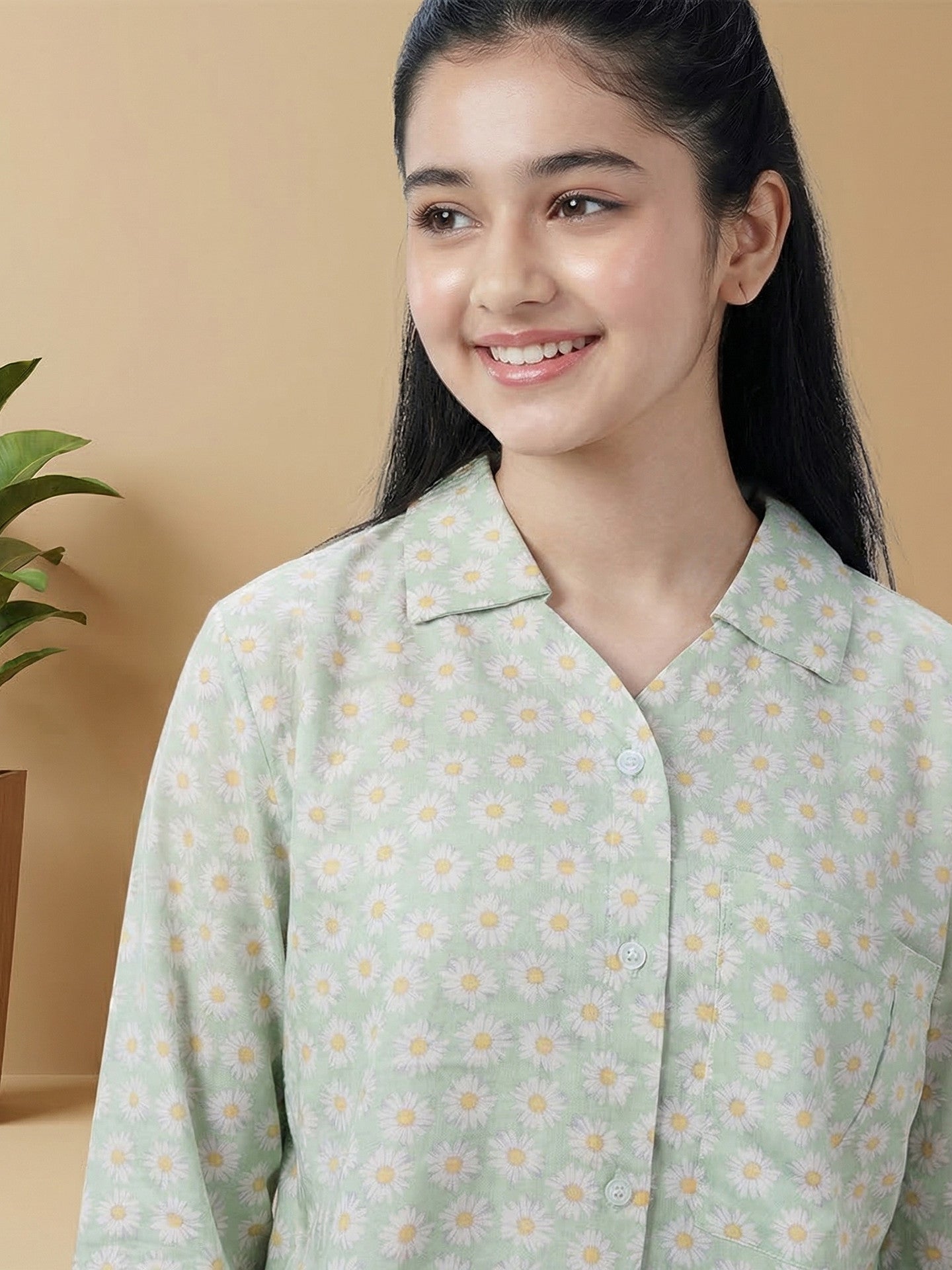 Lil Tomatoes Girls Cotton Shirt