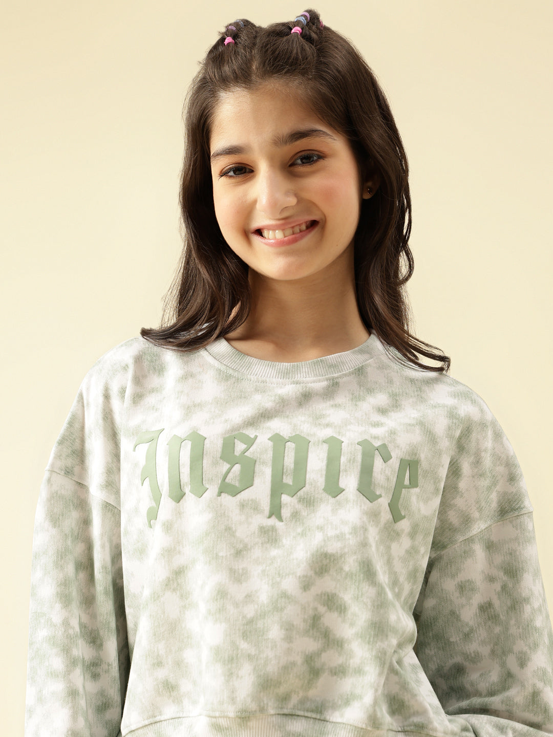 Lil Tomatoes Girls Cotton Looper Sweatshirt