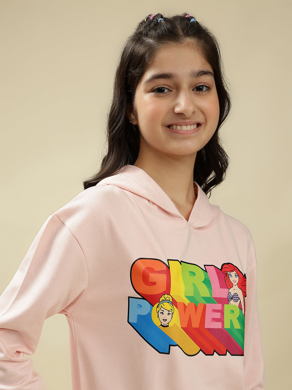 Lil Tomatoes Girls Cotton Fleece Sweatshirt