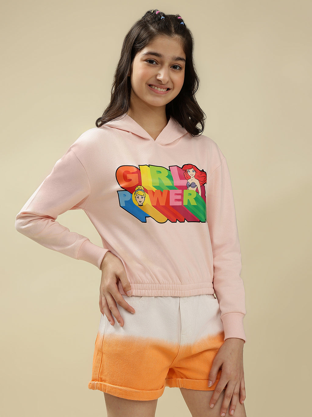 Lil Tomatoes Girls Cotton Fleece Sweatshirt