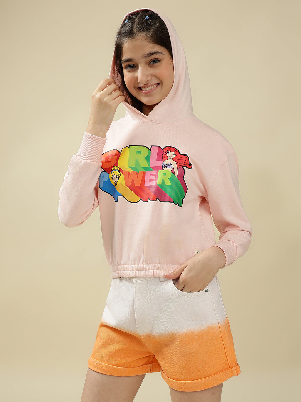 Lil Tomatoes Girls Cotton Fleece Sweatshirt