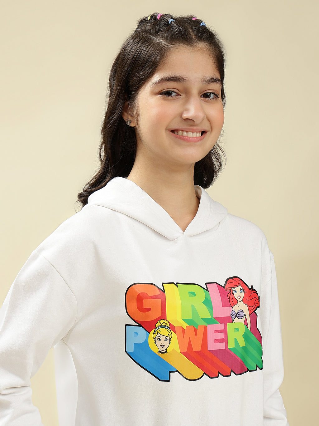Lil Tomatoes Girls Cotton Fleece Sweatshirt