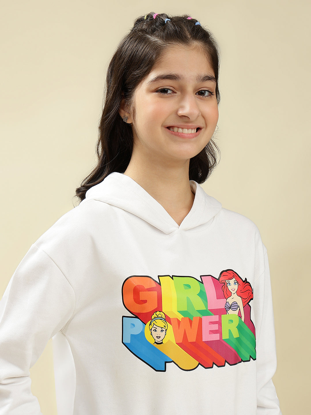 Lil Tomatoes Girls Cotton Fleece Sweatshirt