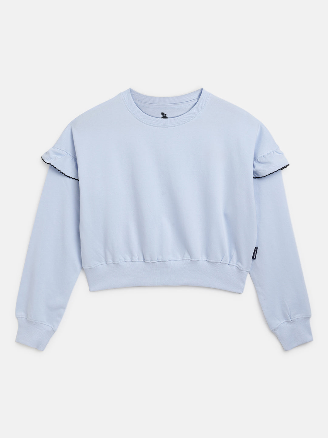 Lil Tomatoes Girls Cotton Looper Sweatshirt