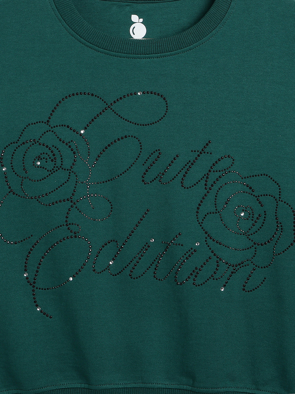 Lil Tomatoes Girls Cotton Looper Boxy Sweatshirt